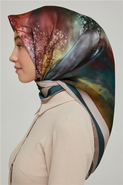 Armine Twill İpek Eşarp 21Ka8643 08