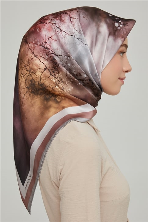 Armine Twill İpek Eşarp 21Ka8643 36