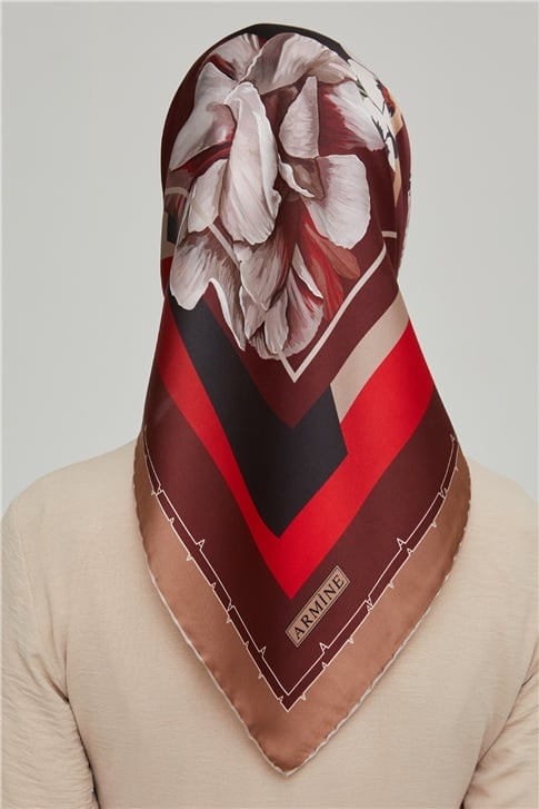 Armine Twill İpek Eşarp 21Ka8644 02