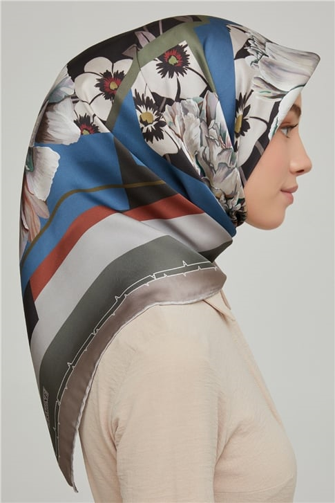 Armine Twill İpek Eşarp 21Ka8644 23