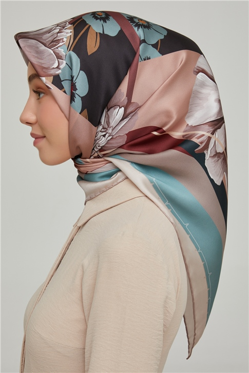 Armine Twill İpek Eşarp 21Ka8644 32
