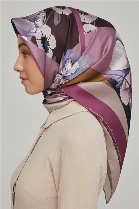 Armine Twill İpek Eşarp 21Ka8644 35