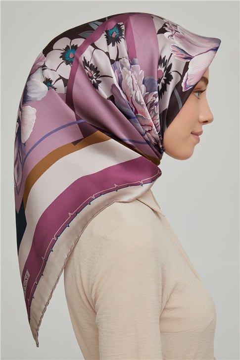 Armine Twill İpek Eşarp 21Ka8644 35