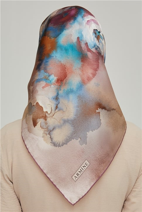 Armine Twill İpek Eşarp 21Ka8645 01