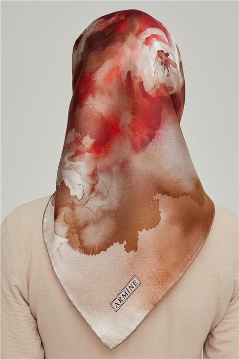 Armine Twill İpek Eşarp 21Ka8645 03
