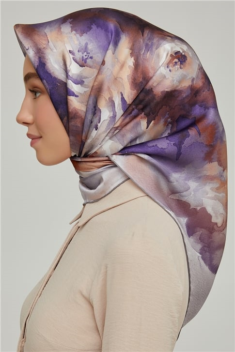 Armine Twill İpek Eşarp 21Ka8645 07