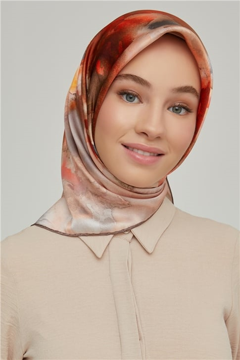 Armine Twill İpek Eşarp 21Ka8645 08