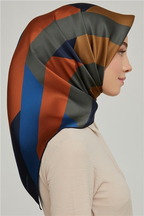Armine Twill İpek Eşarp 21Ka8646 32
