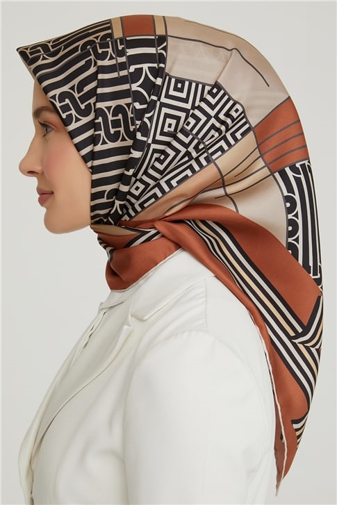 Armine Twill İpek Eşarp 21Ka8647 05