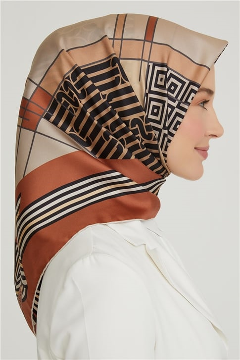 Armine Twill İpek Eşarp 21Ka8647 05