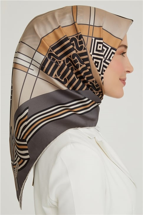 Armine Twill İpek Eşarp 21Ka8647 07