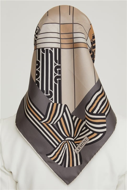 Armine Twill İpek Eşarp 21Ka8647 07