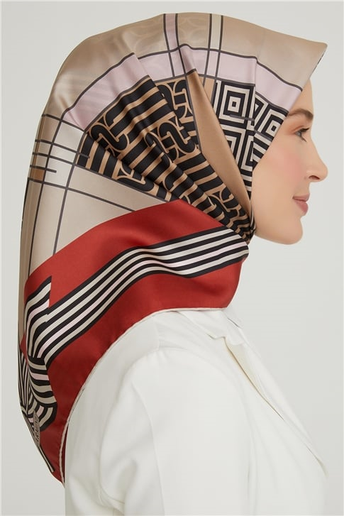 Armine Twill İpek Eşarp 21Ka8647 09