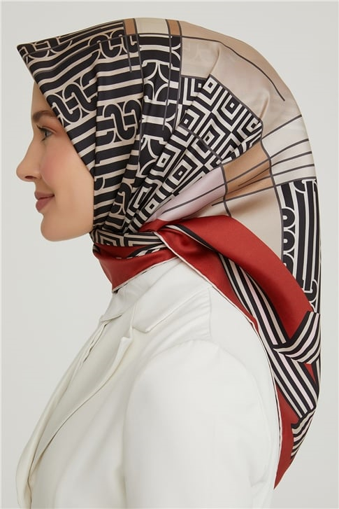 Armine Twill İpek Eşarp 21Ka8647 09