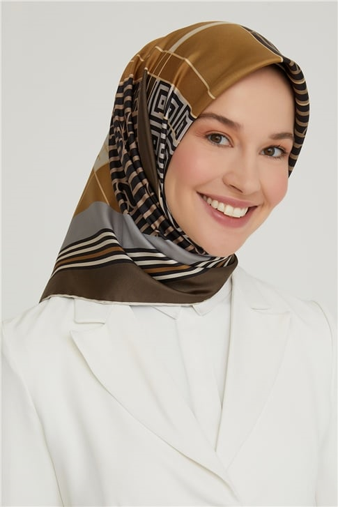 Armine Twill İpek Eşarp 21Ka8647 31