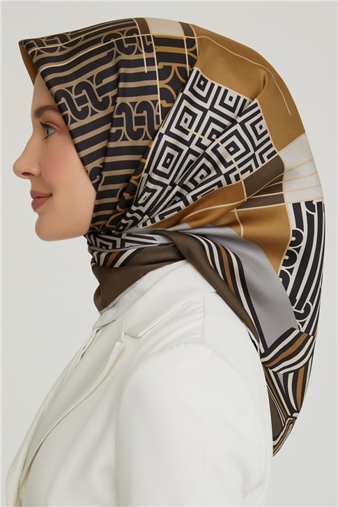 Armine Twill İpek Eşarp 21Ka8647 31