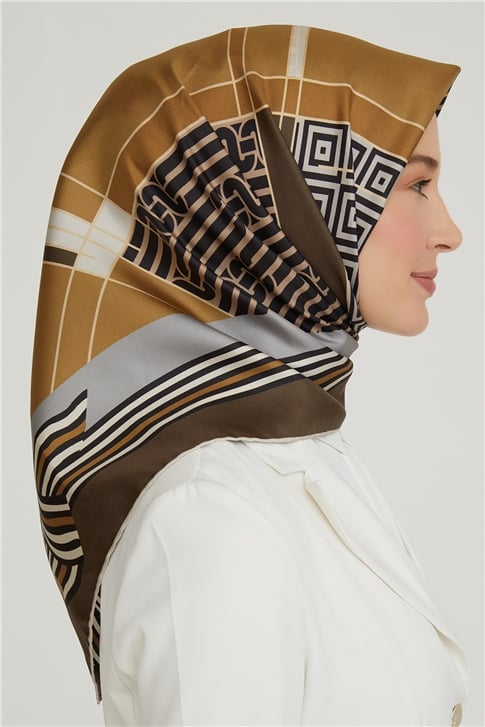 Armine Twill İpek Eşarp 21Ka8647 31