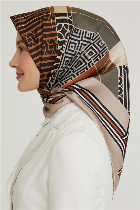 Armine Twill İpek Eşarp 21Ka8647 33