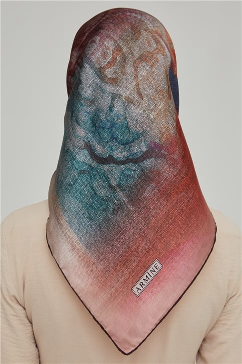 Armine Twill İpek Eşarp 21Ka8648 36