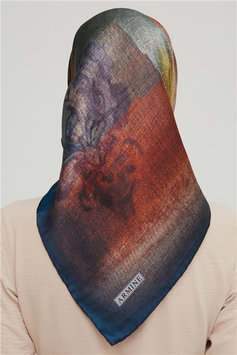 Armine Twill İpek Eşarp 21Ka8648 37