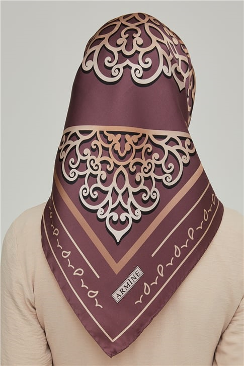 Armine Twill İpek Eşarp 21Ka8650 03