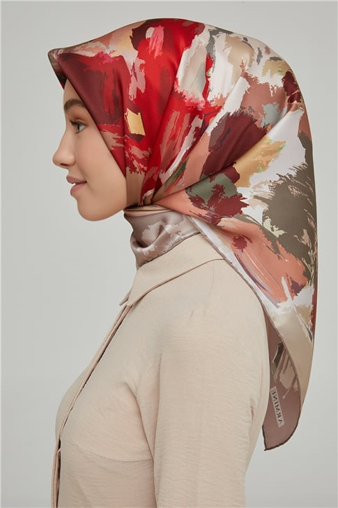 Armine Twill İpek Eşarp 21Ka8651 05