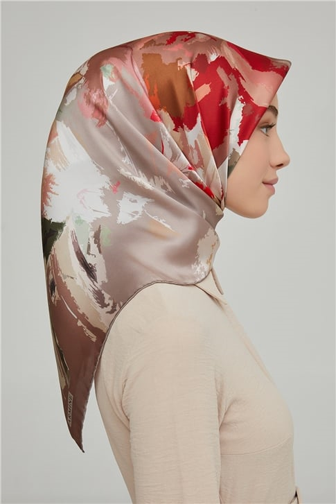 Armine Twill İpek Eşarp 21Ka8651 05