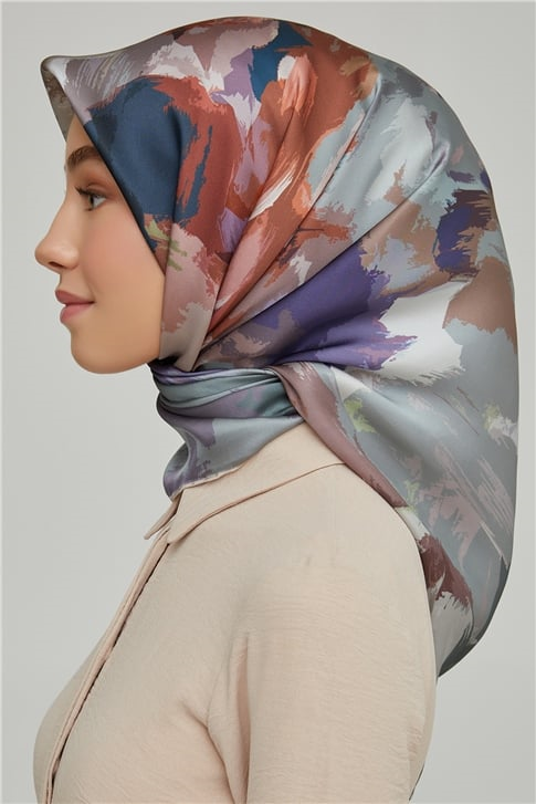 Armine Twill İpek Eşarp 21Ka8651 20