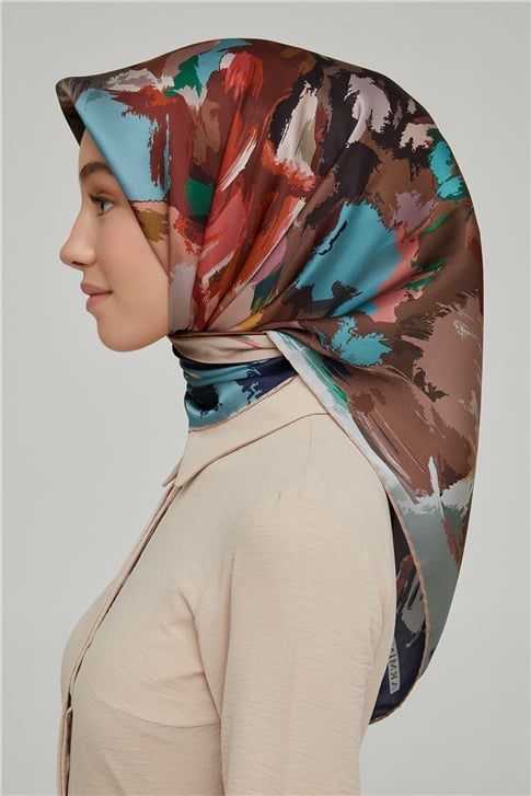 Armine Twill İpek Eşarp 21Ka8651 33