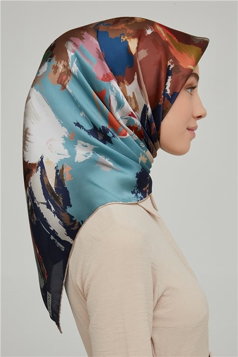 Armine Twill İpek Eşarp 21Ka8651 33