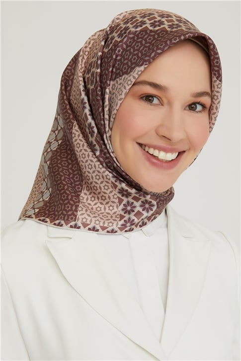 Armine Twill İpek Eşarp 21KA8669 05