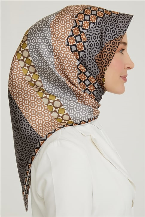 Armine Twill İpek Eşarp 21KA8669 33
