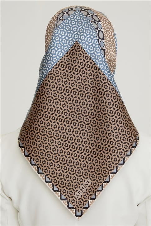 Armine Twill İpek Eşarp 21KA8669 34