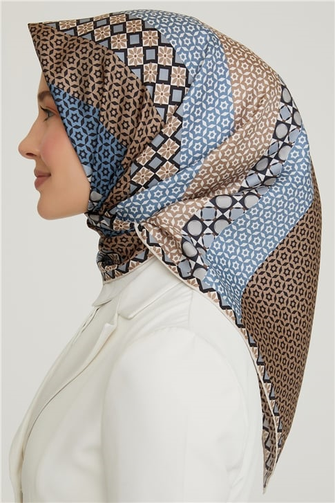 Armine Twill İpek Eşarp 21KA8669 34