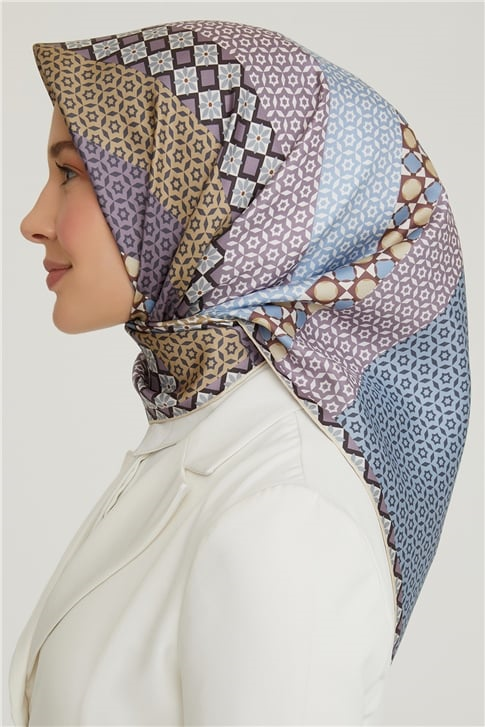 Armine Twill İpek Eşarp 21KA8669 35