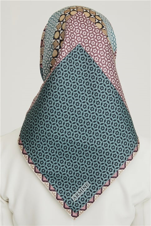 Armine Twill İpek Eşarp 21KA8669 37