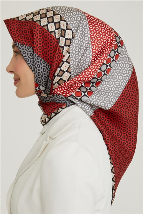 Armine Twill İpek Eşarp 21KA8669 38