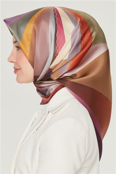 Armine Twill İpek Eşarp 21Y8507 35