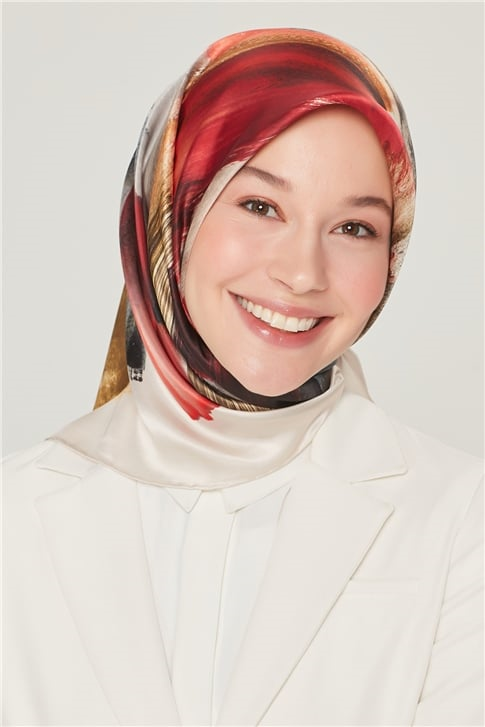 Armine Twill İpek Eşarp 21Y8515 35