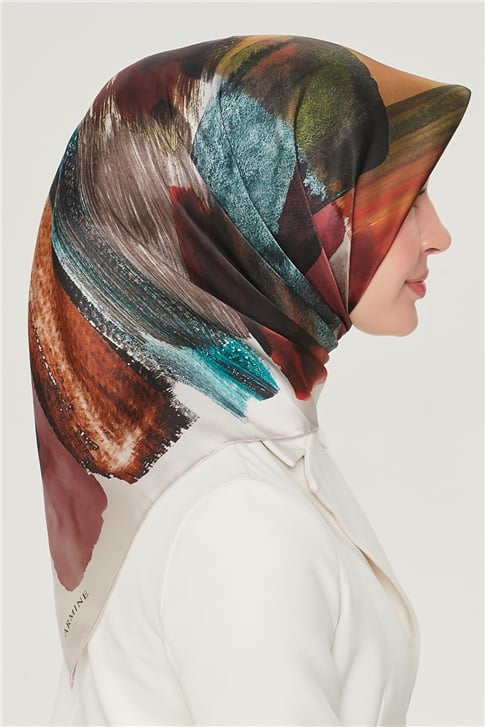Armine Twill İpek Eşarp 21Y8515 81