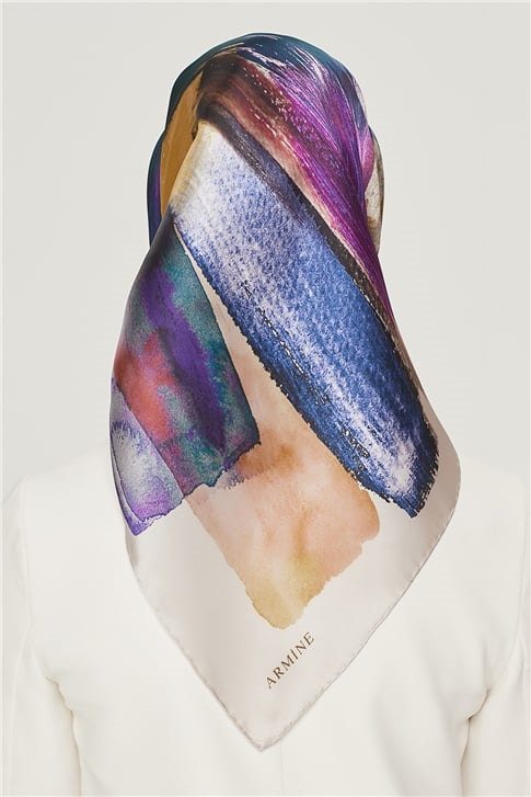 Armine Twill İpek Eşarp 21Y8515 82