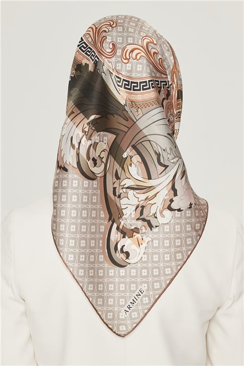 Armine Twill İpek Eşarp 21Y8518 82