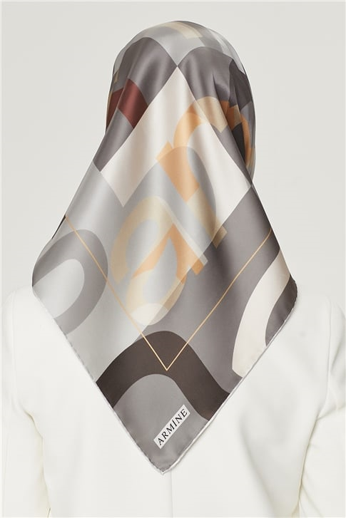 Armine Twill İpek Eşarp 21Y8526 38