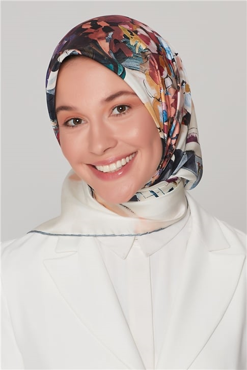 Armine Twill İpek Eşarp 21Y8538 07
