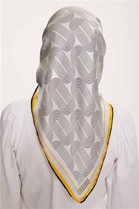 Armine Twill İpek Eşarp 22Ka3223 02