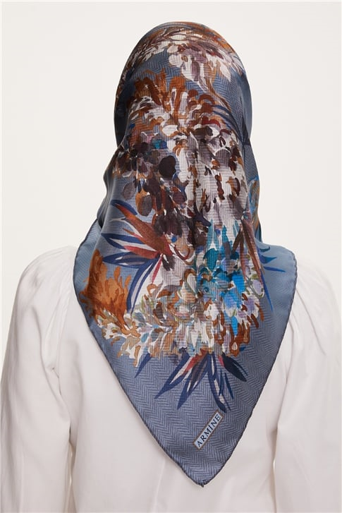 Armine Twill İpek Eşarp 22Ka3224 01
