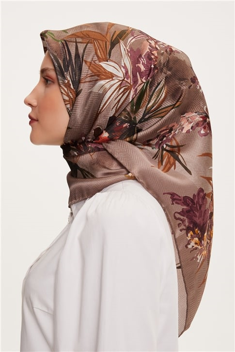 Armine Twill İpek Eşarp 22Ka3224 03