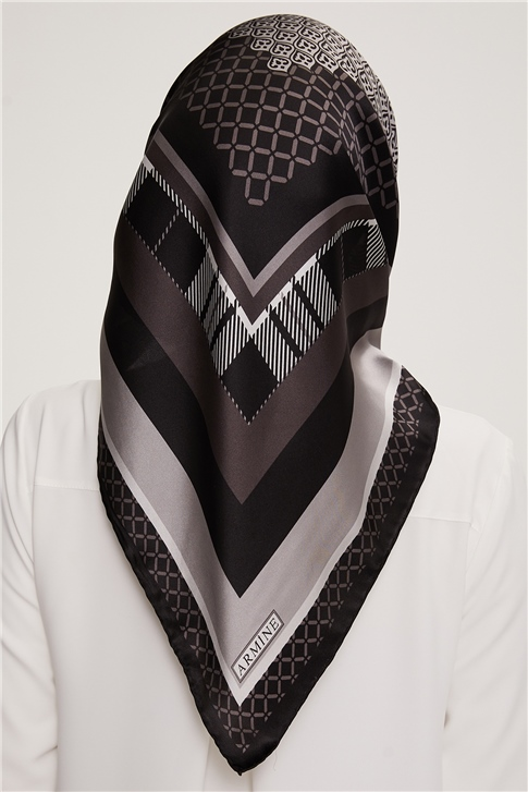 Armine Twill İpek Eşarp 22Ka3225 01