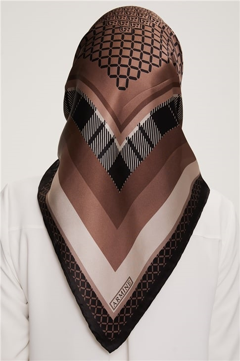 Armine Twill İpek Eşarp 22Ka3225 02