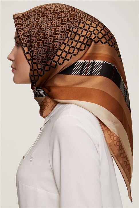 Armine Twill İpek Eşarp 22Ka3225 04